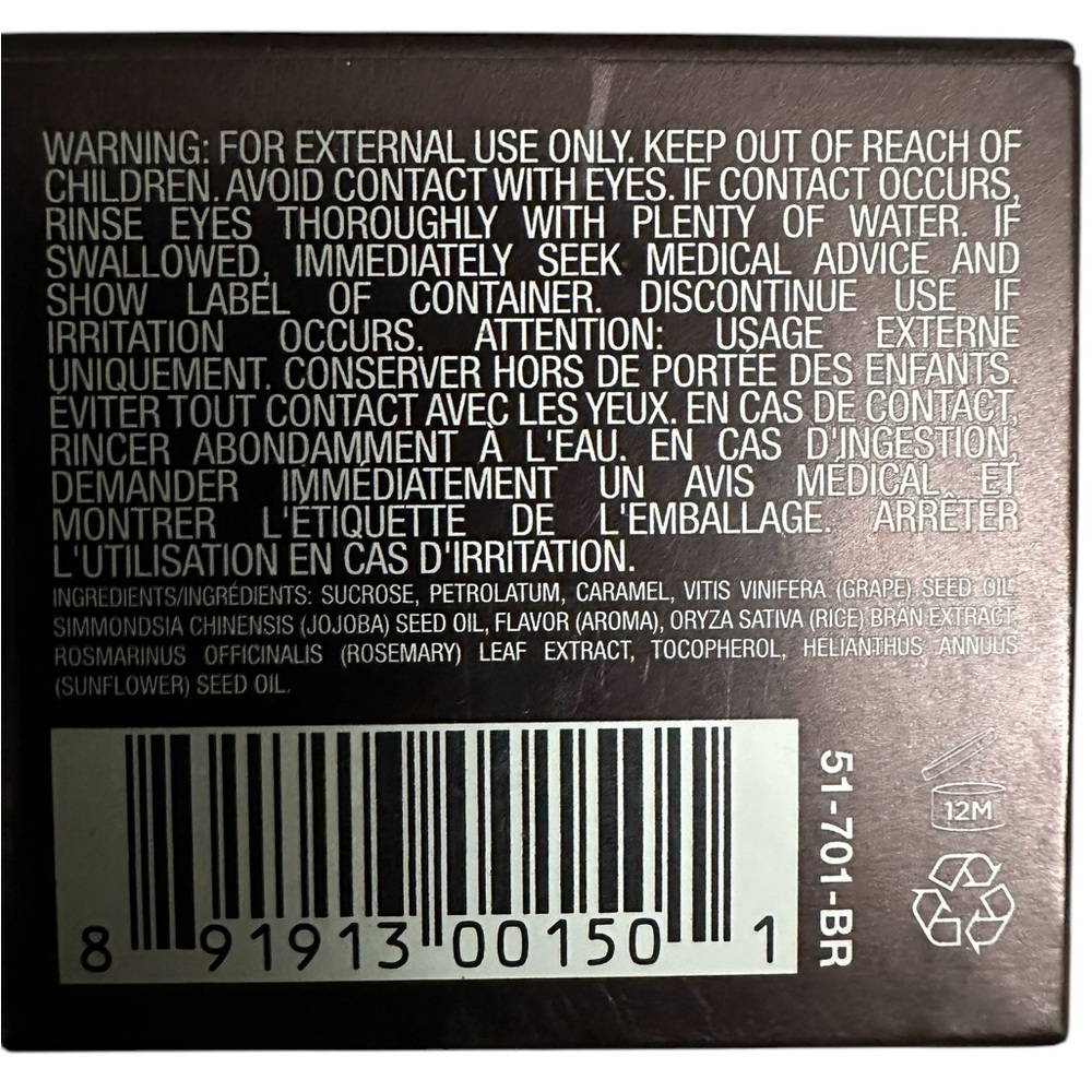 Sara Happ The Lip Scrub Brown Sugar Lip Exfoliator .5oz NIB - Picture 5 of 6